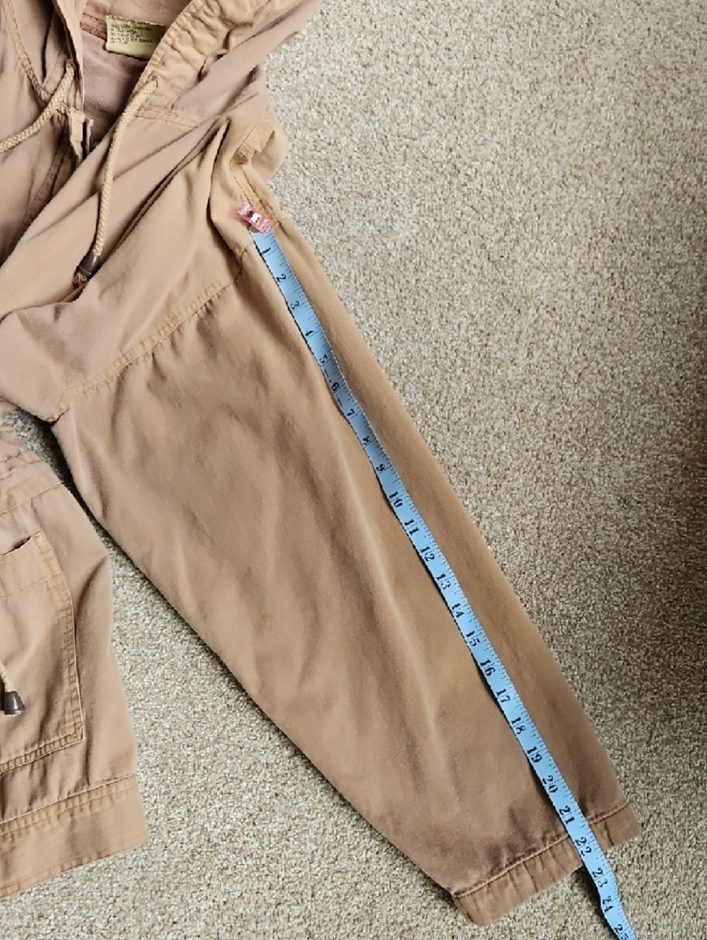 Neutral Zone Brand Size M Men's Hooded Performance Jacket - Brown - Picture 13 of 14